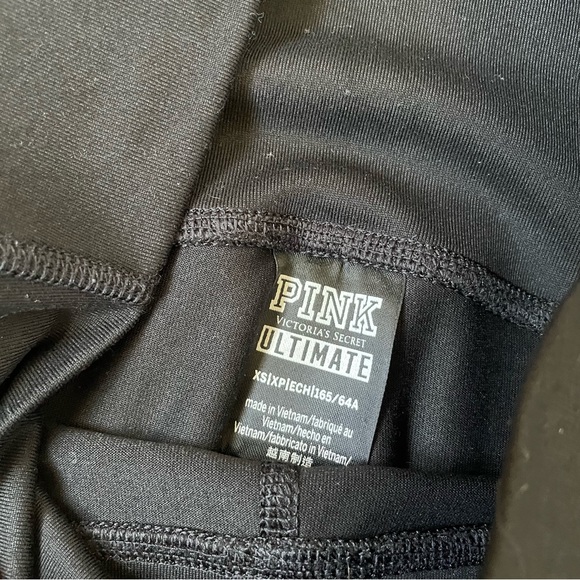 VS Pink Ultimate High-Rise Leggings - Excellent Condition - Size XS - Picture 4 of 6